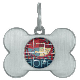 Hope Be The Miracle Beautiful Lovely Inspirational Pet Name Tag