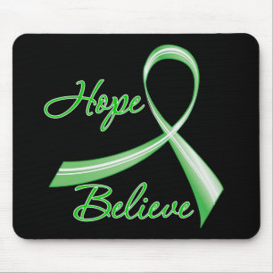 Hope Believe Traumatic Brain Injury Mouse Pad