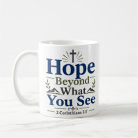 Hope Beyond What You See Inspirational Faith Quote
