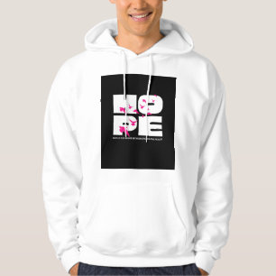 Hope & birds – typographie bold hoodie