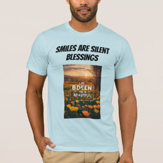 Hope blooms in smile, joy & sustainability T-Shirt