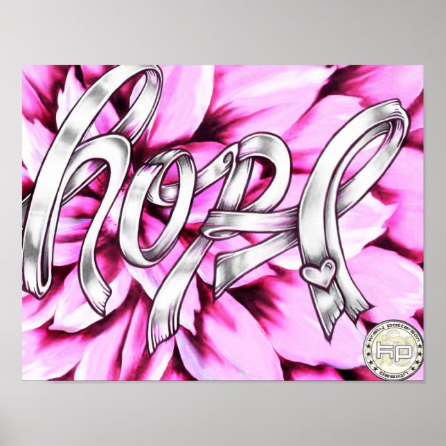 Hope Breast Cancer Awareness Print (Front)