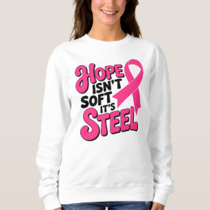 HOPE Breast Cancer Fighter Pink Ribbon Warrior Sweatshirt