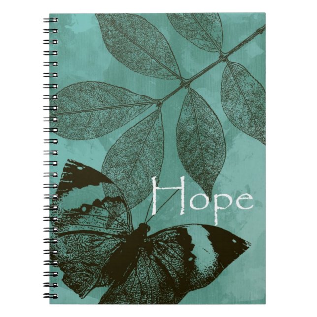 Hope Butterfly Notebook (Front)