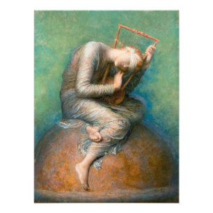 Hope by George Frederic Watts Photo Print
