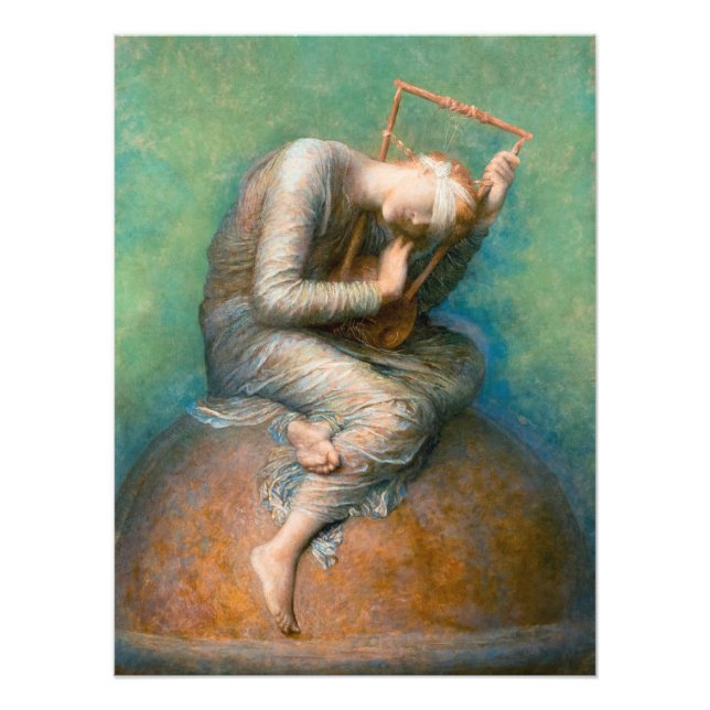 Hope by George Frederic Watts Photo Print (Front)