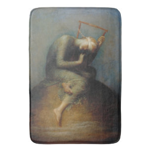 Hope (by George Frederick Watts) Bath Mat