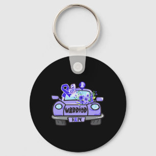 Hope Car For Ataxia Warrior Tee Ataxia Awareness G Keychain