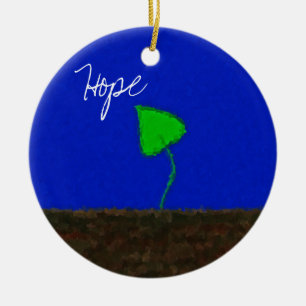HOPE CERAMIC ORNAMENT