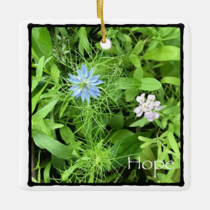 Hope ceramic ornament