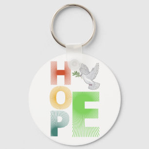 Hope - Christian Faith Inspirational Keychain