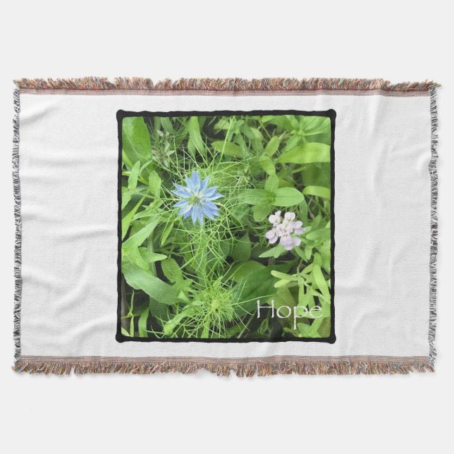 Hope Cotton Throw Blanket (Front)