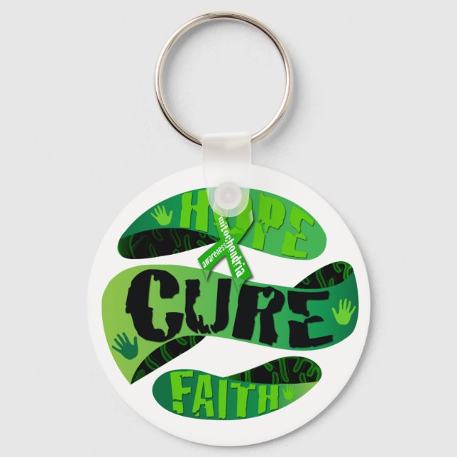 Hope Cure Faith Keychain (Front)