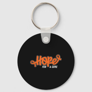Hope Cure- Leukaemia Cancer Awareness Supporter Ri Keychain