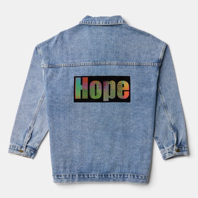 HOPE  DENIM JACKET (Back)