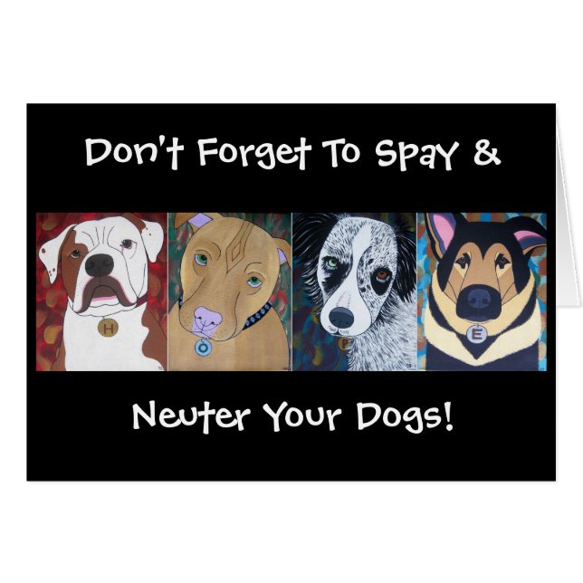 HOPE Dogs Card (Front Horizontal)