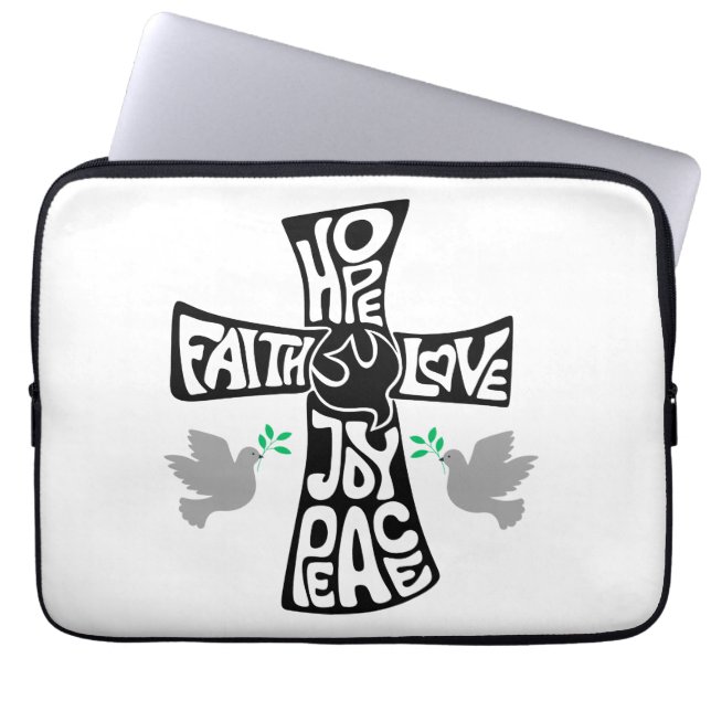 Hope Easter Season Laptop Sleeve (Front)