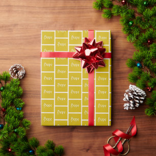 Hope Elegant Vintage  Wrapping Paper