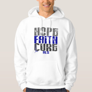 HOPE FAITH CURE ALS HOODIE