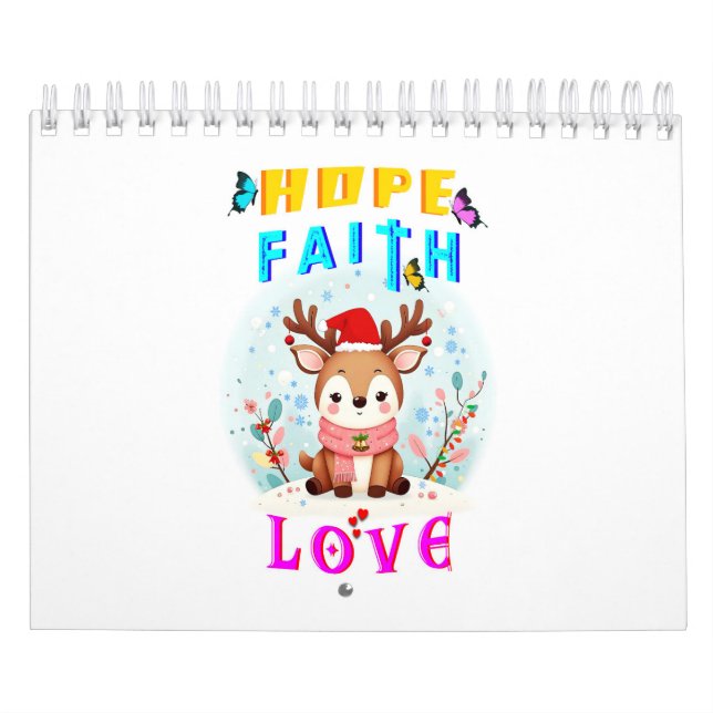 Hope Faith Love Calendar (Cover)