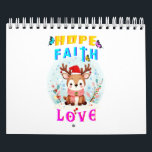 Hope Faith Love Calendar<br><div class="desc">Hope Faith Love. Two Page SmallCalendar, White. The Christmas season is here again and people are busy with their preparations for a Christmas dinner because Christmas is a time for family reunions, family bonding, and renewing friendships. So get set ready for Christmas on 25 December to celebrate Christmas night with...</div>