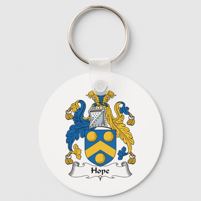 Hope Family Crest Keychain (Front)