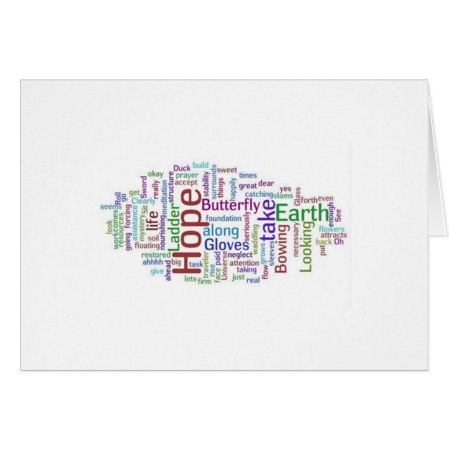 Hope Floats Card (Front Horizontal)