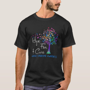 Hope For A Cure Charge Syndrome Awareness Tree Rib T-Shirt