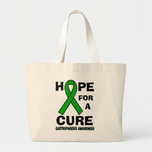 Hope For A Cure...Gastroparesis Large Tote Bag