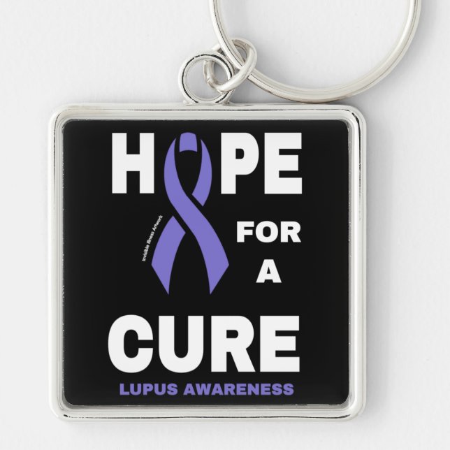 Hope for a Cure...Lupus Keychain (Front)