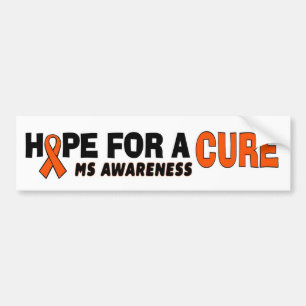 Hope For A Cure...MS Bumper Sticker