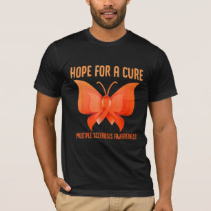 Hope For A Cure Ms Multiple Sclerosis Awareness T-Shirt