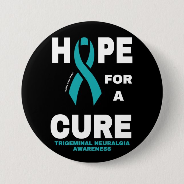 Hope for a Cure...TN 3 Inch Round Button (Front)