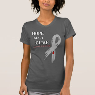 Hope for a Cure/Torn Ribbon...Diabetes T-Shirt