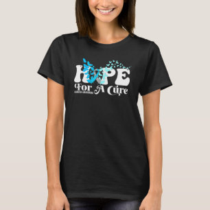 Hope For Cure Diabetes Awareness Butterfly Type 1  T-Shirt