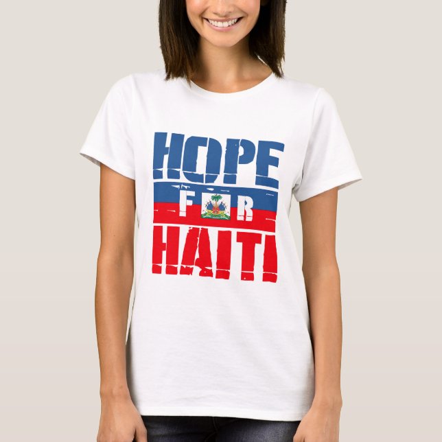 Hope for Haiti T-Shirt (Front)