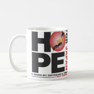 HOPE FOR JAPAN - HELP THEM HEAL COFFEE MUG