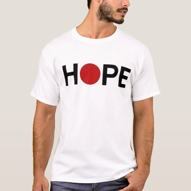 Hope For Japan T-Shirt (Front)