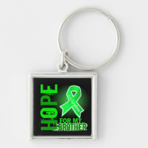 Hope For My Brother Lymphoma Keychain