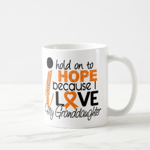 Hope For My Granddaughter Leukaemia Coffee Mug