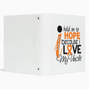 Hope For My Uncle MS Multiple Sclerosis Binder