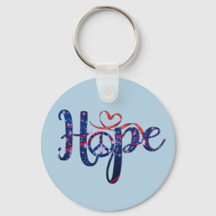 Hope For Peace Key Chain