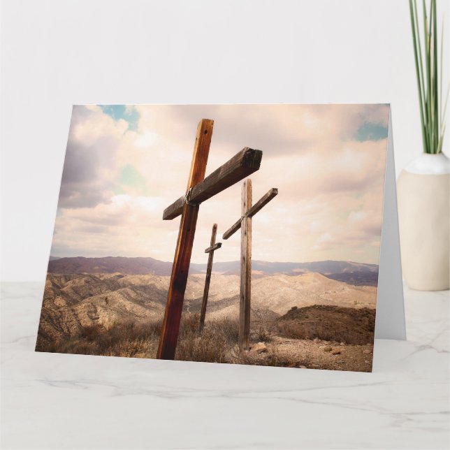 HOPE FOR THE WORLD Jumbo Size Greeting Card (Front)