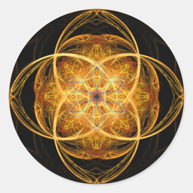 Hope - Fractal Sticker (Front)
