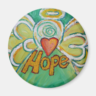 Hope Guardian Angel Word Aimant Personnalisé