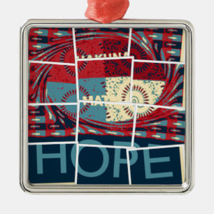 Hope Hakuna Matata Metal Ornament