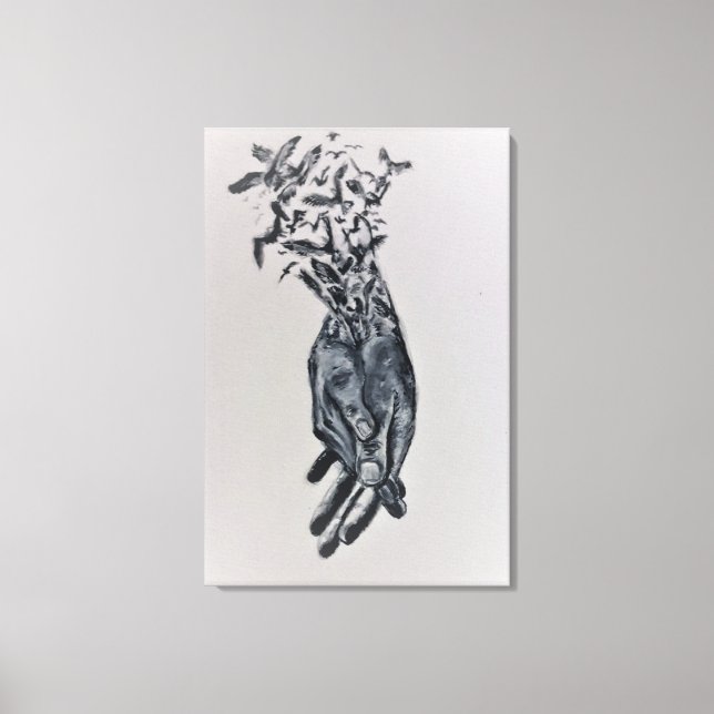 Hope Hands Canvas Print (Front)