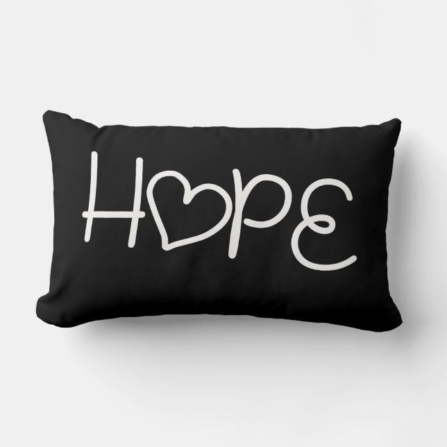 Hope Heart Pillow (Front)