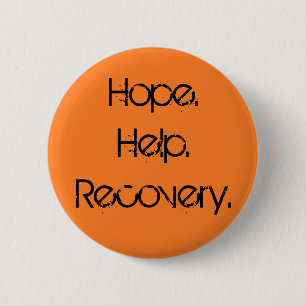 Hope. Help. Recovery. Pin