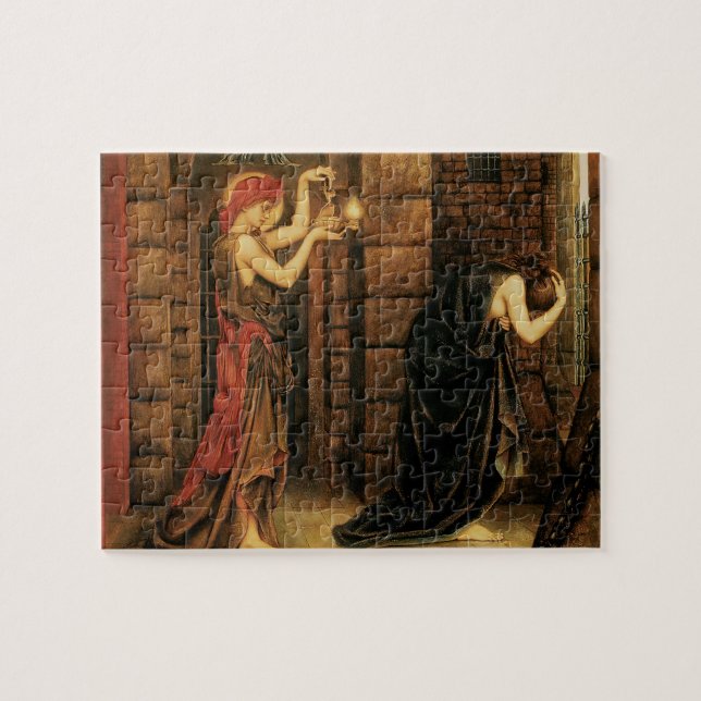Hope in a Prison of Despair by Evelyn De Morgan Jigsaw Puzzle (Horizontal)
